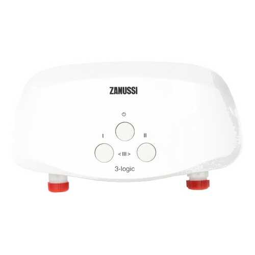 Водонагреватель проточный Zanussi 3-logic 5.5 ТS (душ+кран) white в Эксперт