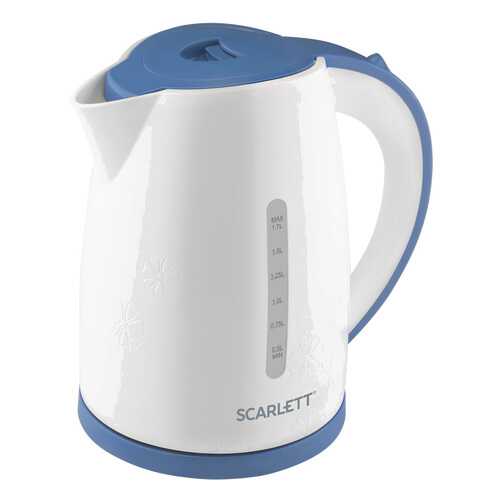 Чайник электрический Scarlett SC-EK18P44 White/Blue в Эксперт