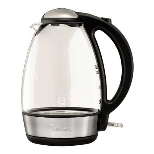 Чайник электрический Tefal Glass KI7208 Black/Silver в Эксперт