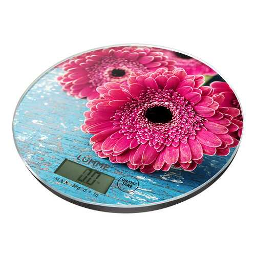 Весы кухонные LUMME LU-1341 Pink Gerbera в Эксперт