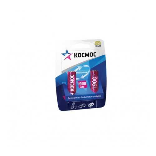 Аккумулятор КОСМОС KOCR6NIMH(1900MAH) AA (LR6) 2шт. в Эксперт