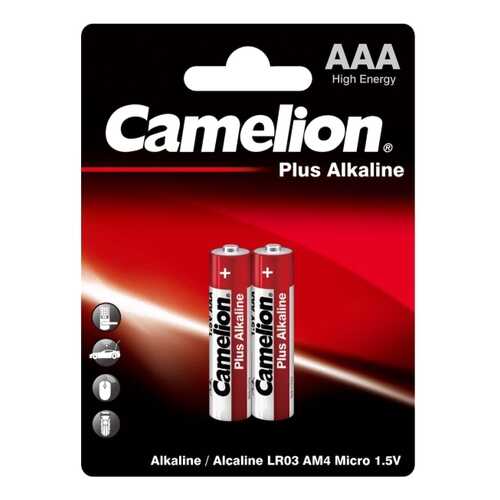 Батарейка Camelion LR03 Plus Alkaline BL-2 2 шт в Эксперт