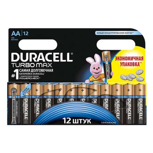 Батарейка Duracell LR6/MX 1500-12 BL 12 шт в Эксперт