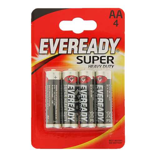 Батарейка Energizer Eveready Super Heavy Duty 4 шт в Эксперт