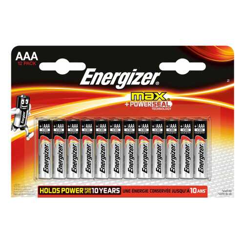 Батарейка Energizer MAX AAA (LR03) 12 шт в Эксперт