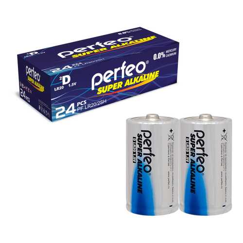 Батарейка Perfeo LR20/2SH Super Alkaline 10 шт в Эксперт