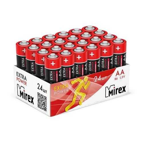 Батарейка солевая Mirex R6/AA 1,5V 24 шт в Эксперт