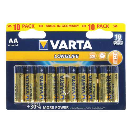 Батарейка Varta 38431 10 шт в Эксперт