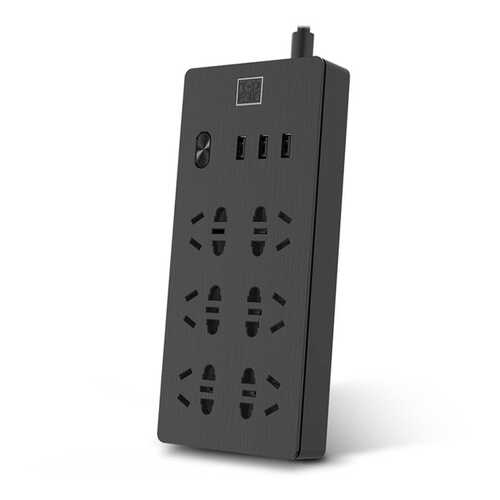 Сетевой фильтр Xiaomi Aigo Power Strip, 6 розеток, 1,8 м, Black в Эксперт