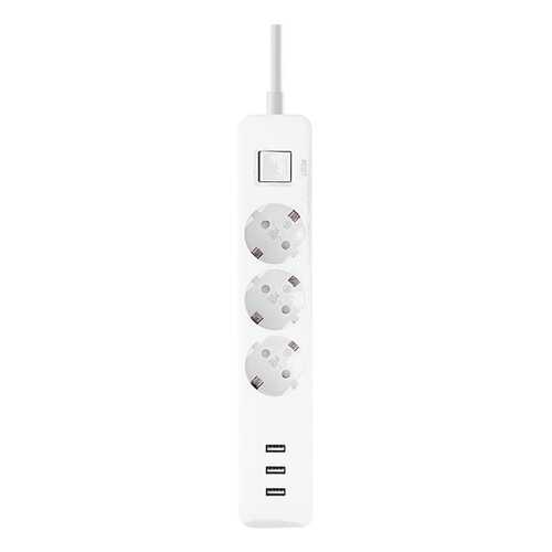 Сетевой фильтр Xiaomi Mi Power Strip, 3 розетки, 1,4 м, White в Эксперт