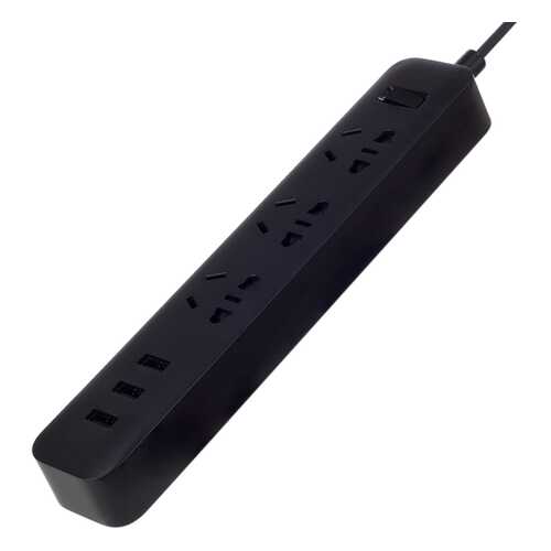 Сетевой фильтр Xiaomi Mi Power Strip, 3 розетки, 1,8 м, Black в Эксперт