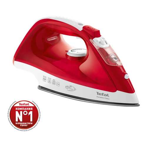 Утюг Tefal FV1543 White/Red в Эксперт