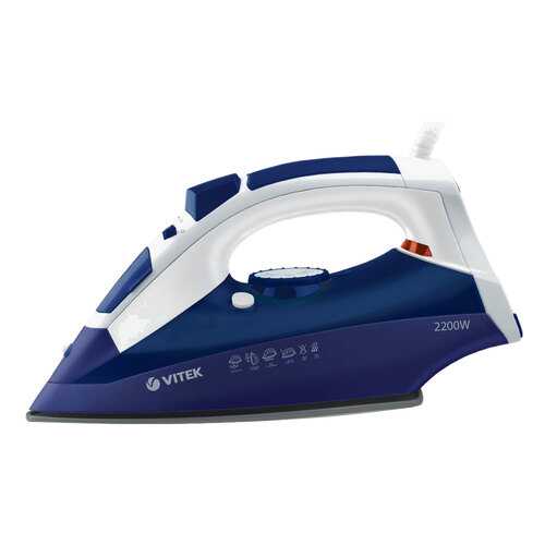 Утюг VITEK VT-1245P + Gift White/Blue/Purple в Эксперт