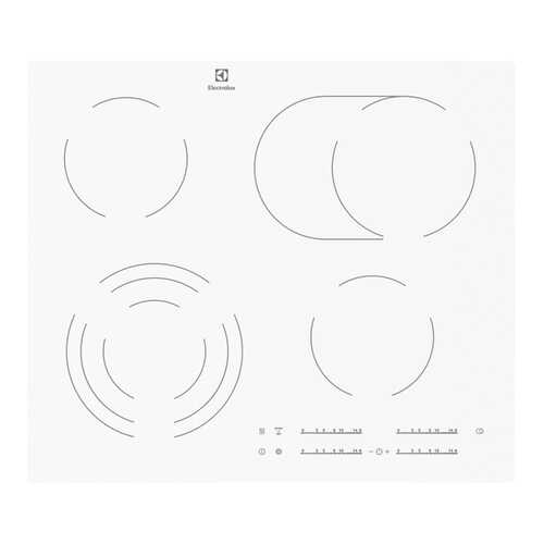 Встраиваемая варочная панель электрическая Electrolux EHF96547IW White в Эксперт