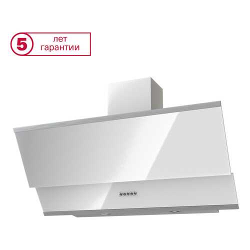 Вытяжка наклонная KRONAsteel Irida 900 PB White/Grey в Эксперт